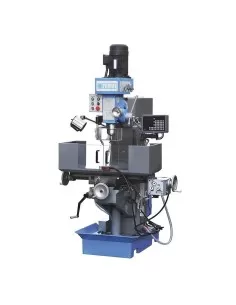 Fraiseuse vertical tête rapide pour métal 400v 1,5kw fervi f050