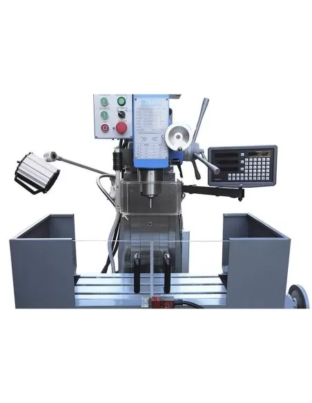 Fraiseuse vertical tête rapide pour métal 400v 1,5kw fervi f050