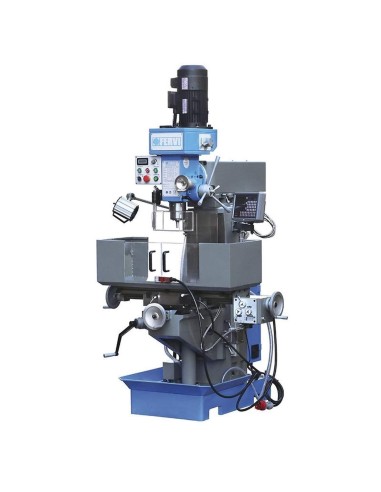 Fraiseuse vertical avec inverter pour métal 400v 2,2kw fervi f050i