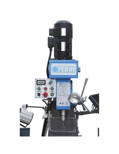 Fraiseuse vertical avec inverter pour métal 400v 2,2kw fervi f050i