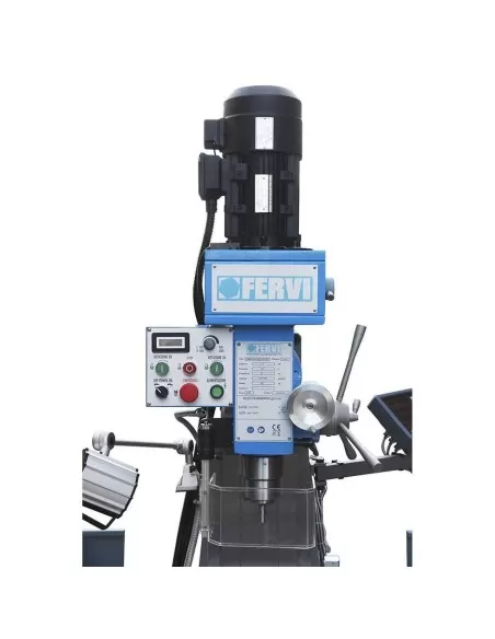 Fraiseuse vertical avec inverter pour métal 400v 2,2kw fervi f050i