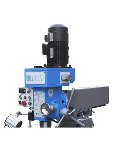 Fraiseuse vertical avec inverter pour métal 400v 2,2kw fervi f050i