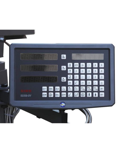 Fraiseuse vertical avec inverter pour métal 400v 2,2kw fervi f050i