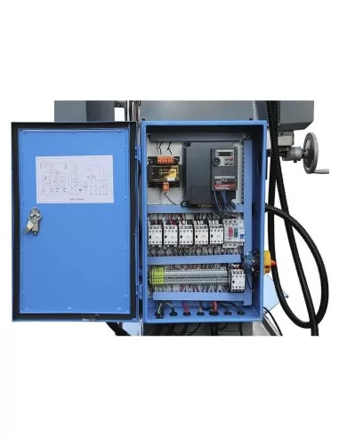 Fraiseuse vertical avec inverter pour métal 400v 2,2kw fervi f050i