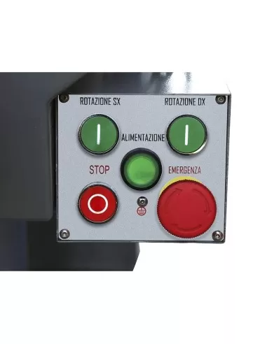 Fraiseuse vertical universel tête rapide pour métal 400v 1,5kw fervi f050u