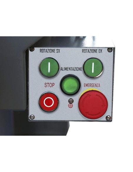 Fraiseuse vertical universel tête rapide pour métal 400v 1,5kw fervi f050u