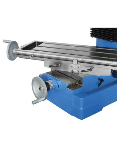 Fraiseuse perceuse vertical métal à engrenages 400v fervi t044/400v