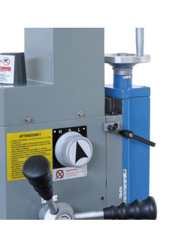 Fraiseuse perceuse vertical métal tête à incliner à engrenages fervi t059/16v