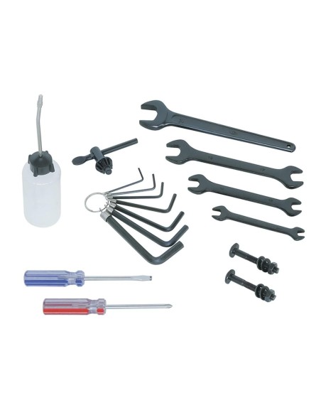 Fraiseuse perceuse vertical métal tête à incliner à engrenages fervi t059/16v