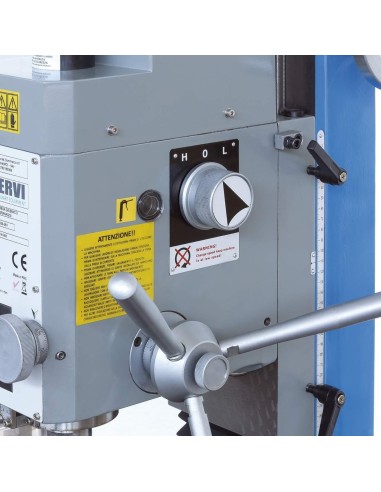 Foret a engrenages d'etabli Bench gear drill mill Fervi t059/28v