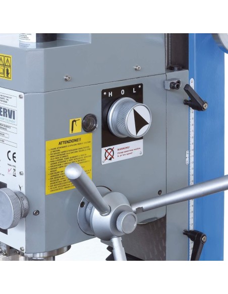 Foret a engrenages d'etabli Bench gear drill mill Fervi t059/28v