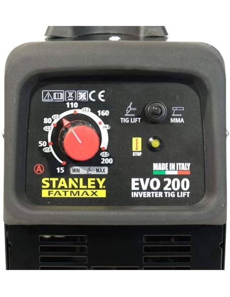 Poste &Agrave; Souder Inverter 200A Tig Mma Avec Accessoires Stanley Fatmax Evo 200
