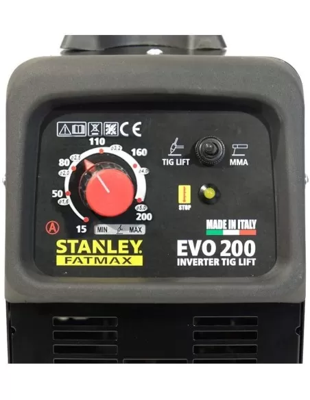 Poste À Souder Inverter 200A Tig Mma Avec Accessoires Stanley Fatmax Evo 200