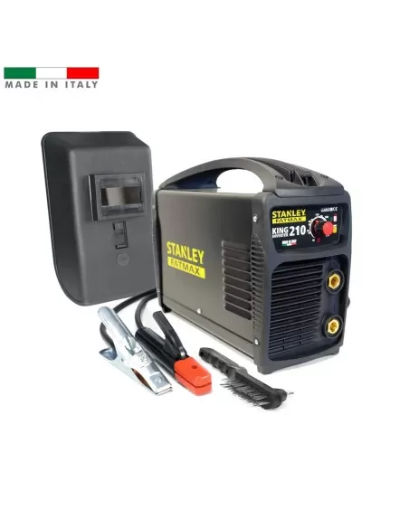 Poste À Souder Inverter 200A Mma Avec Accessoires Stanley Fatmax King 210