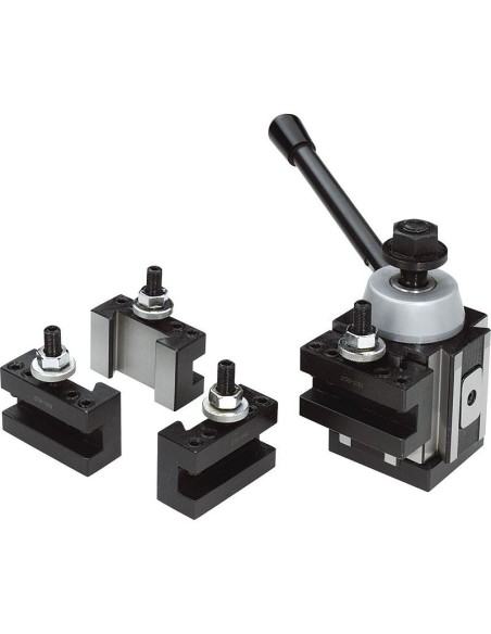 Tourelle porte-outils changement rapide pour tour fervi t0ab