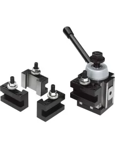 Tourelle porte-outils changement rapide pour tour fervi t0ae