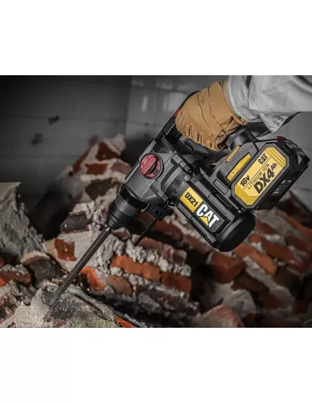 Marteau Perceuse Perforateur Demolisseur Sds-Plus 26Mm 2,2J Avec Batterie 18V Cat Dx21