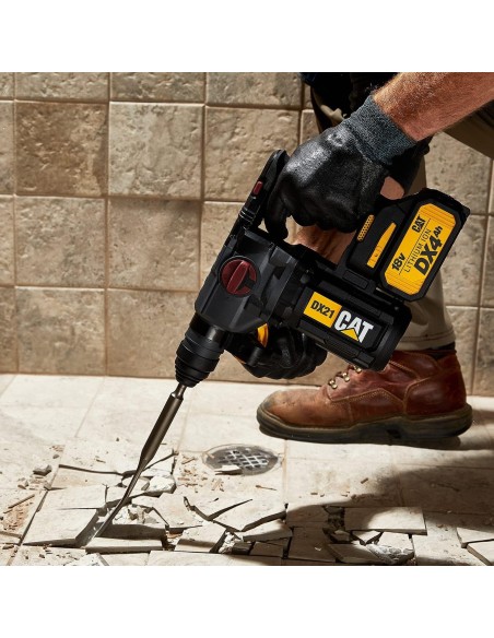 Marteau Perceuse Perforateur Demolisseur Sds-Plus 26Mm 2,2J Avec Batterie 18V Cat Dx21