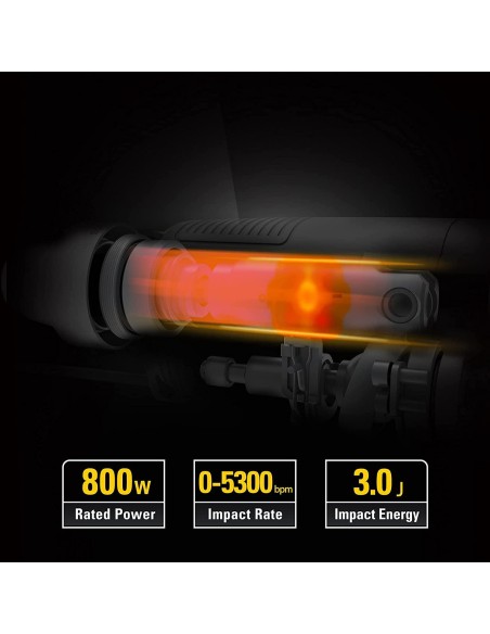 Marteau Perforateur Sds-Plus 800W 3.0J 26Mm Cat Dx26