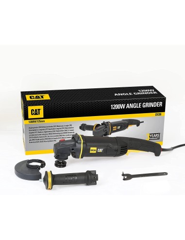 Meuleuse D'Angle 125Mm 1200W Cat Dx36