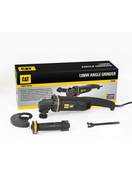 Meuleuse D'Angle 125Mm 1200W Cat Dx36