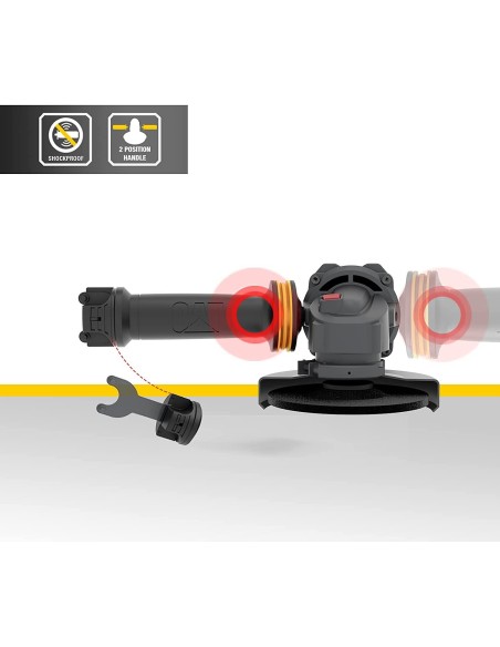 Meuleuse D'Angle 125Mm 1200W Cat Dx36