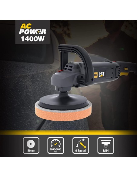 Polisseuse 1400W 180Mm Cat Dx38