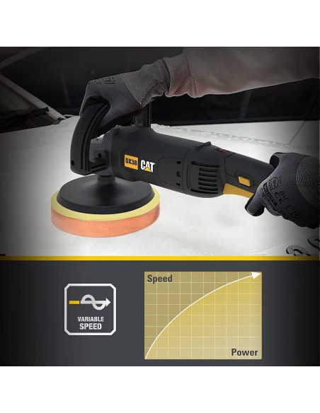 Polisseuse 1400W 180Mm Cat Dx38