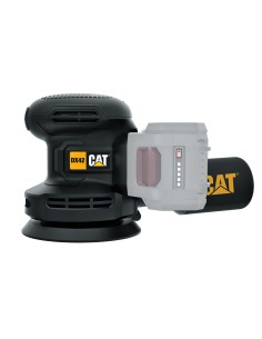Ponceuse Orbitale Aléatoire 125Mm 18V Cat Dx42B Corps Machine Seul