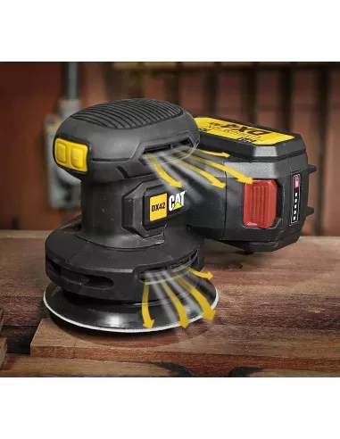 Ponceuse Orbitale Aléatoire 125Mm 18V Cat Dx42B Corps Machine Seul
