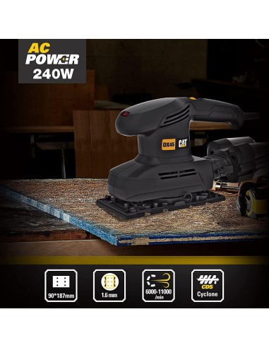 Ponceuse Orbitale 1/3 240W Cat Dx45