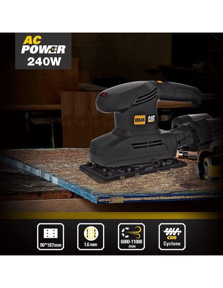Ponceuse Orbitale 1/3 240W Cat Dx45