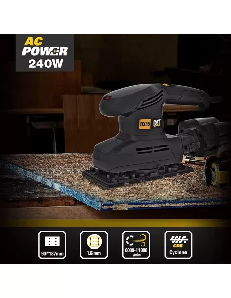 Ponceuse Orbitale 1/3 240W Cat Dx45