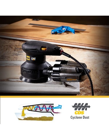 Ponceuse Orbitale Aléatoire 125Mm 400W Cat Dx46