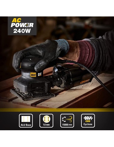 Ponceuse Orbitale 1/4 240W Cat Dx47