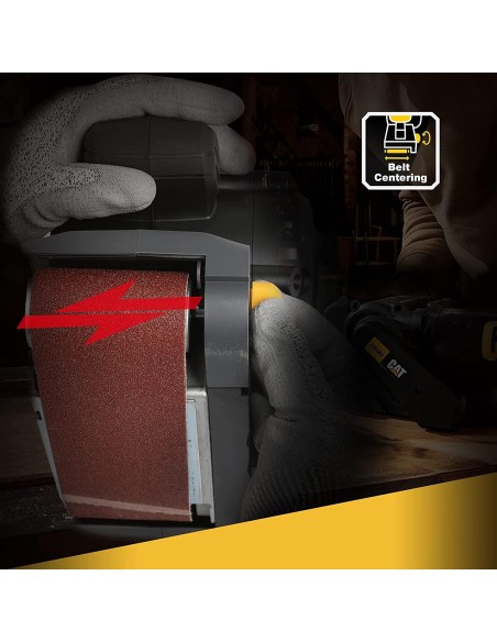 Ponceuse A Bande 950W 75X533 Cat Dx48