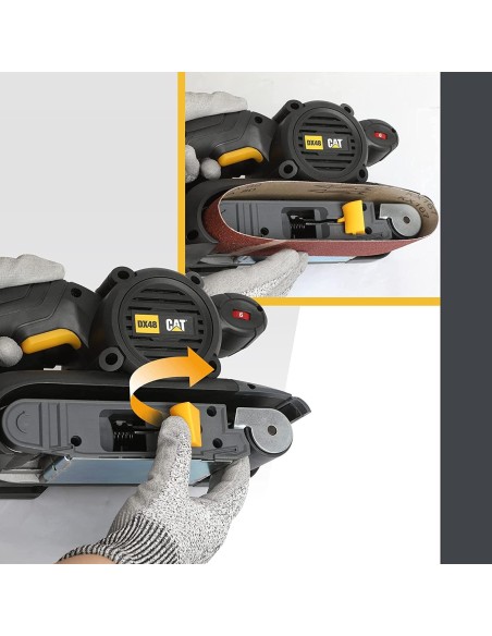 Ponceuse A Bande 950W 75X533 Cat Dx48