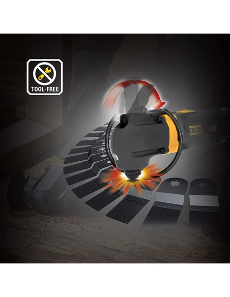 Outil Multifonction Avec Accessoires 350W Cat Dx49