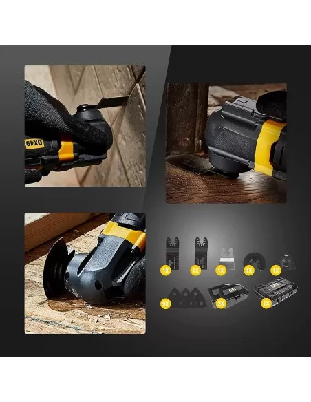 Outil Multifonction Avec Accessoires 350W Cat Dx49