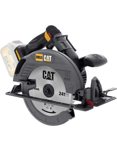 Scie Circulaire Brushless Batterie 18V Cat Dx53B Uniquement Corps Machine
