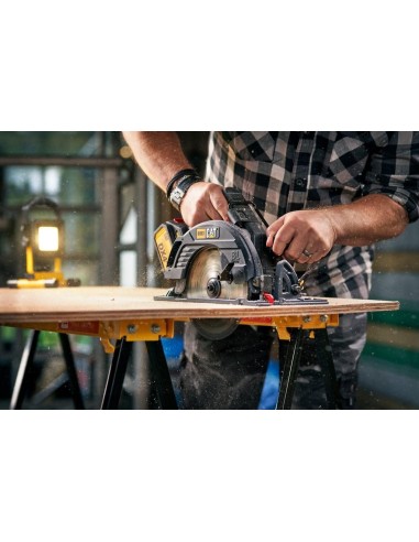 Scie Circulaire Brushless Batterie 18V Cat Dx53B Uniquement Corps Machine