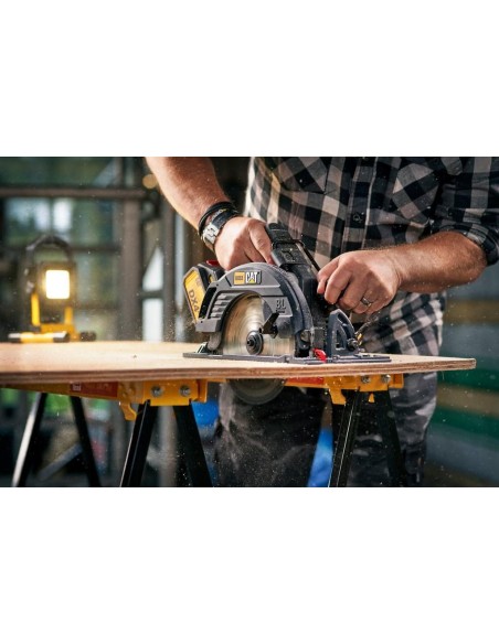 Scie Circulaire Brushless Batterie 18V Cat Dx53B Uniquement Corps Machine