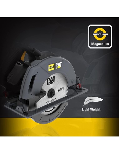 Scie Circulaire 1800W Ø 185 Mm Cat Dx56