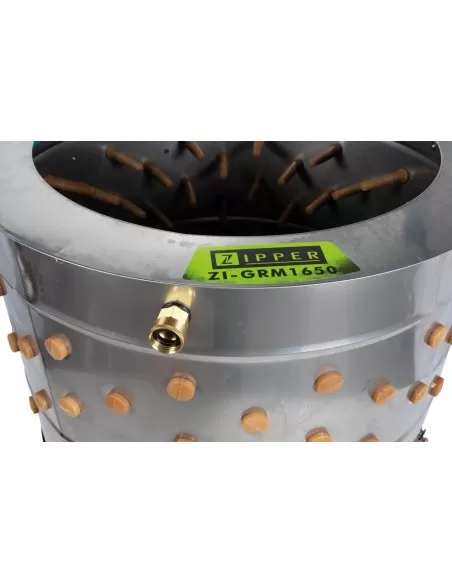 3 - Plumeuse rotative de chez volaille Zipper zi-grm1650