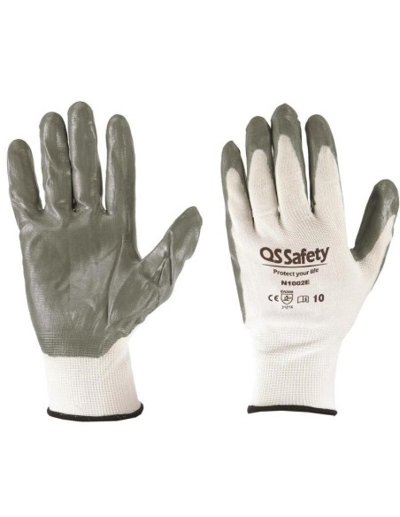 Gants De Travail Fermés Enduits De Nitrile Dos Ventilé Payper N1002E