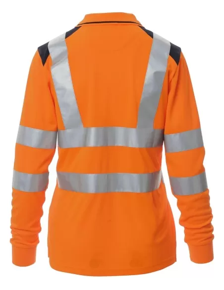 Polo Pour Femme À Manches Longues Haute Visibilité , Payper Guard+Winter Lady