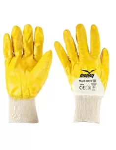 Gants De Travail Enduits En Nbr Dos Ventilé Avec Poignet En Tricot Payper Track Nbr1E