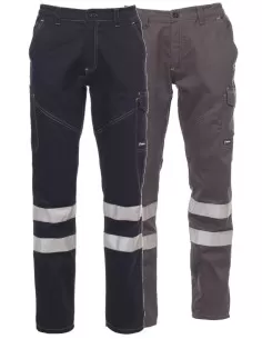 Pantalon De Travail D'Hiver Unisexe Avec Bandes Réfléchissantes Payper Worker Winter Reflex