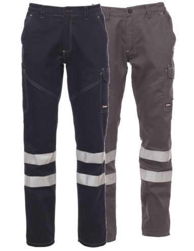Pantalon De Travail D'Hiver Unisexe Avec Bandes Réfléchissantes Payper Worker Winter Reflex