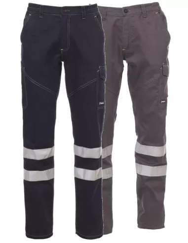 Pantalon De Travail D'Hiver Unisexe Avec Bandes Réfléchissantes Payper Worker Winter Reflex